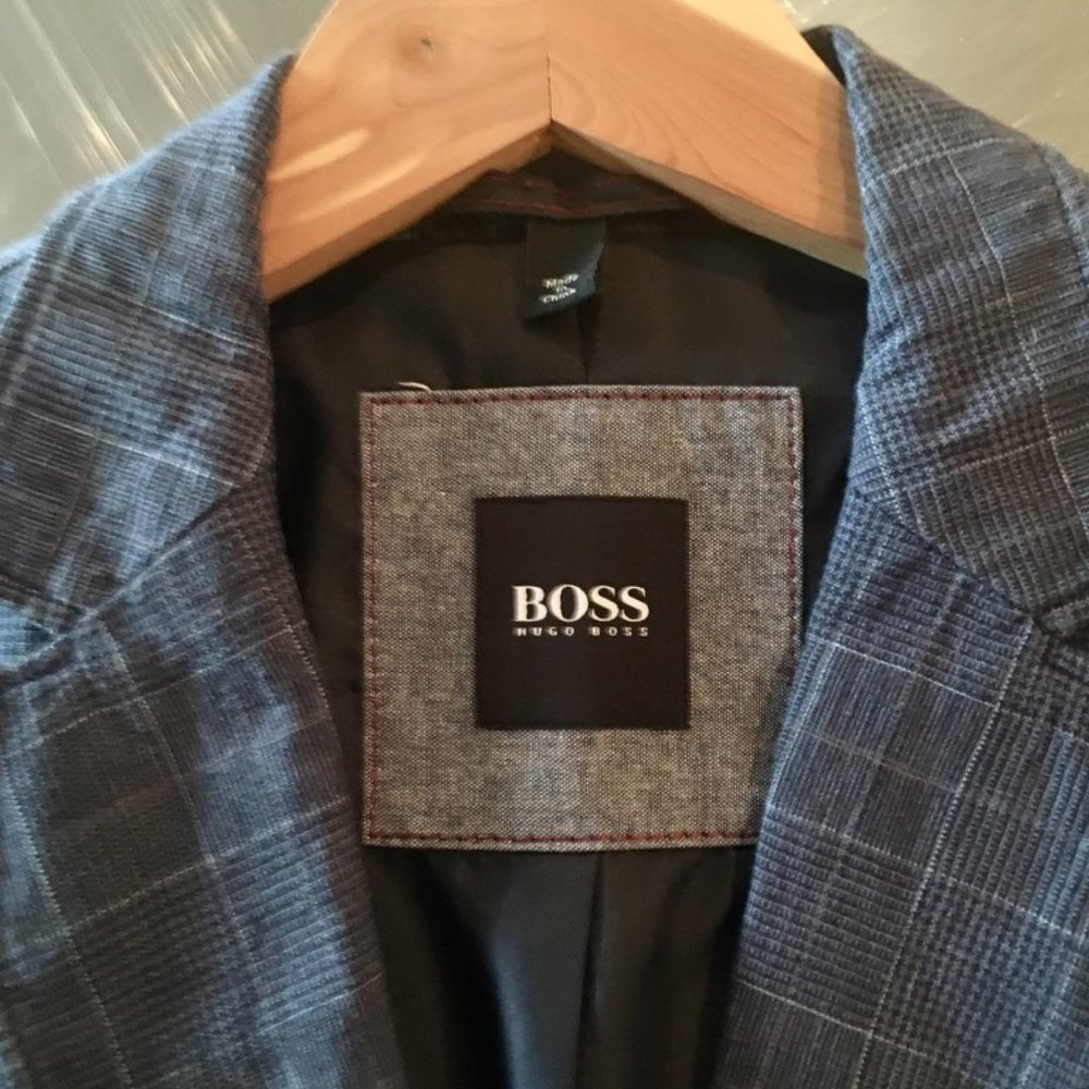 Hugo Boss Lightweight Linen & Cotton Blazer